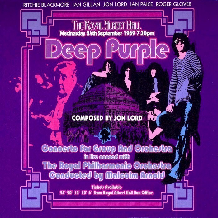 deep purple - Concerto for Group and Orchestra (The Royal Philharmonic Orchestra feat. conductor: Malcolm Arnold)