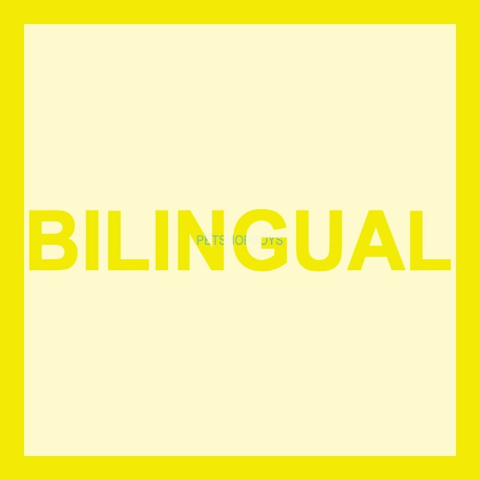 Pet Shop Boys - Bilingual