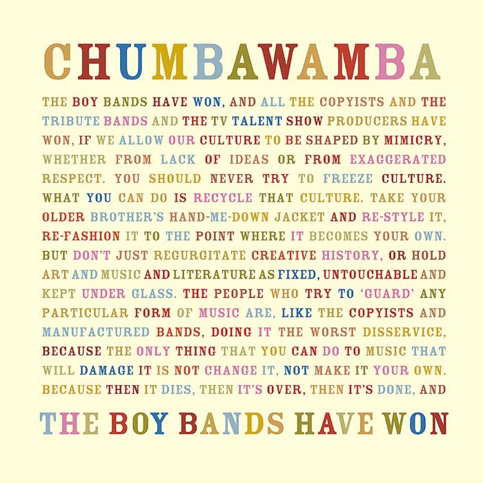 Chumbawamba - The Boy Bands Have Won