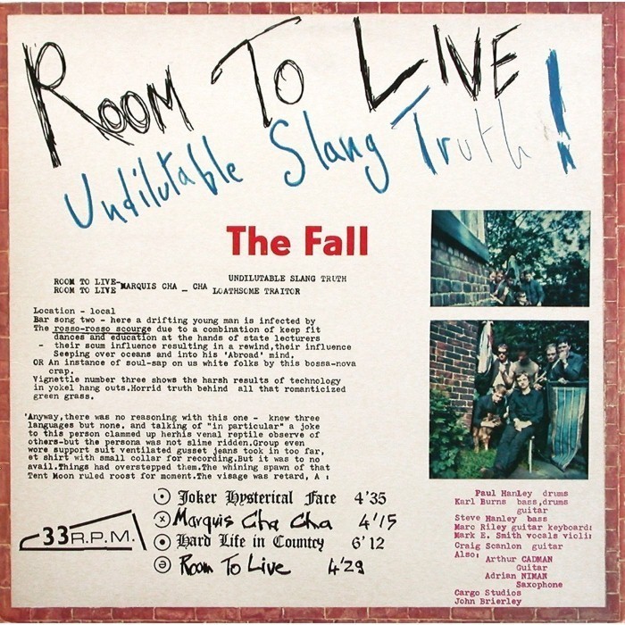 The Fall - Room to Live