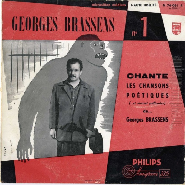 Georges Brassens - Nº1 : Georges Brassens chante... les chansons poétiques (... et souvent gaillardes) de... Georges Brassens