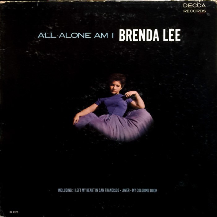 Brenda Lee - All Alone Am I