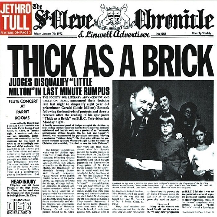 jethro tull - Thick as a Brick